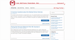 Desktop Screenshot of portal.mcatquestion.com